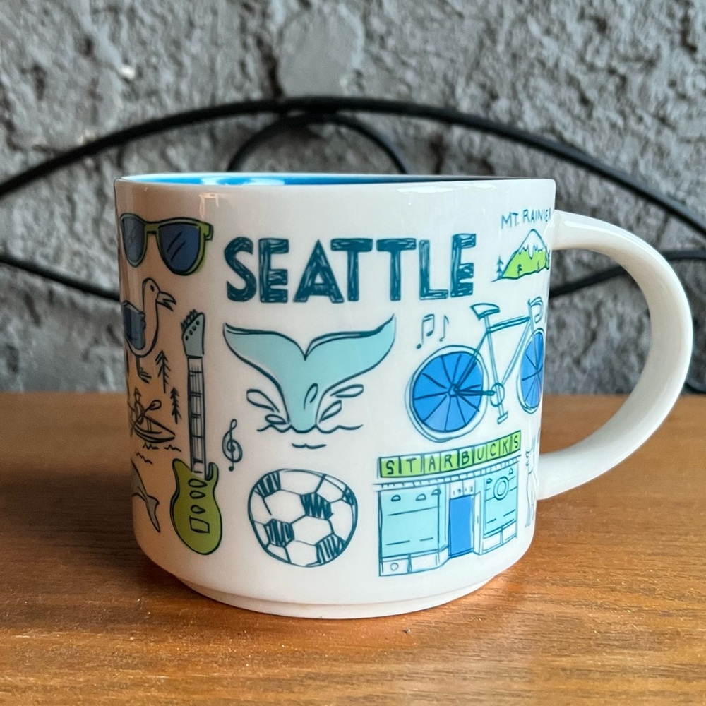 Starbucks Seattle Been There Series Collection 14oz Coffee Mug